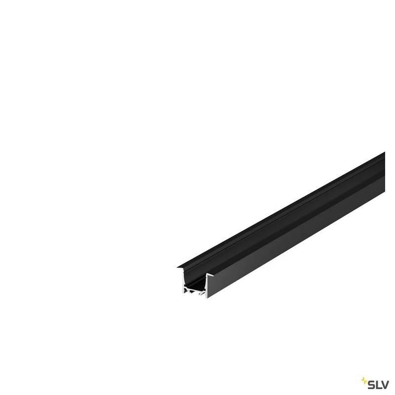 SLV GRAZIA 20 LED Einbauprofil, 1m, schwarz