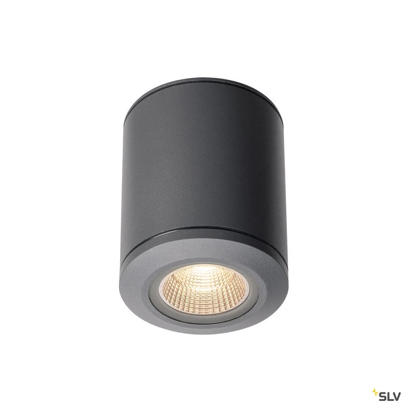 SLV POLE PARC LED Outdoor Deckenleuchte, anthrazite, 3000K, IP44