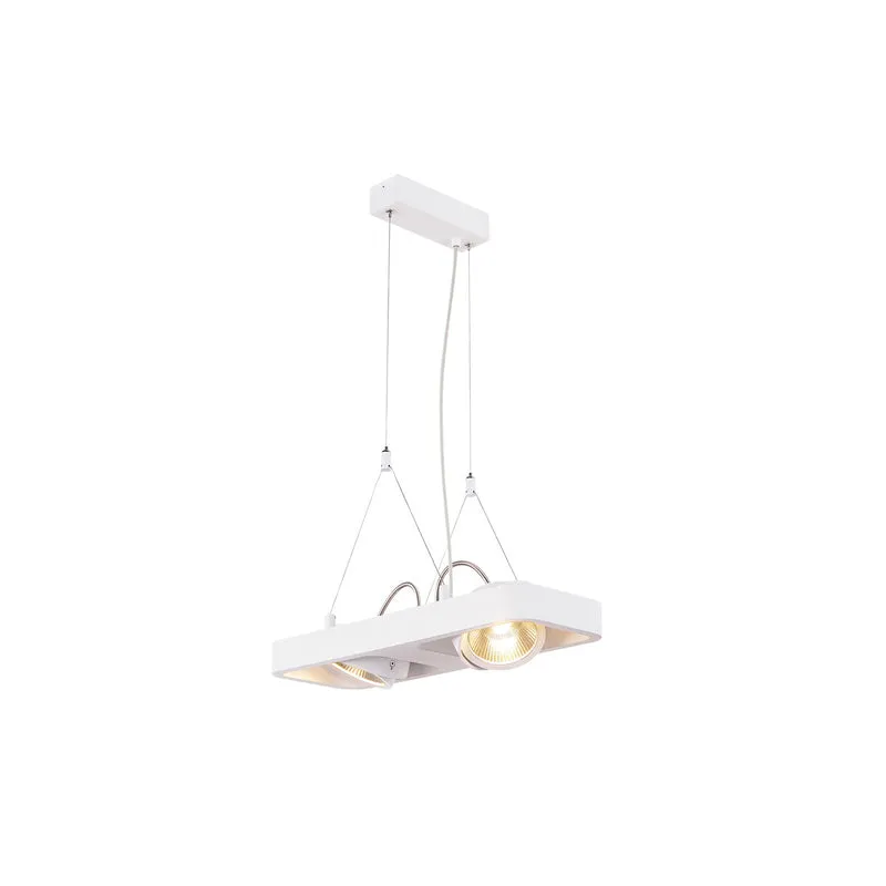 SLV LYNAH LED Pendelleuchte, double, schwarz, 3000K