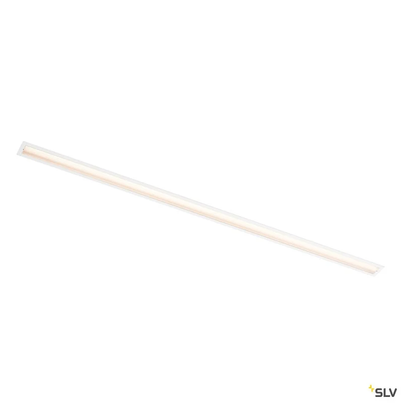 SLV ANINDA LED Wand- und Deckeneinbauleuchte, lang, weiss, 3000K, 90°