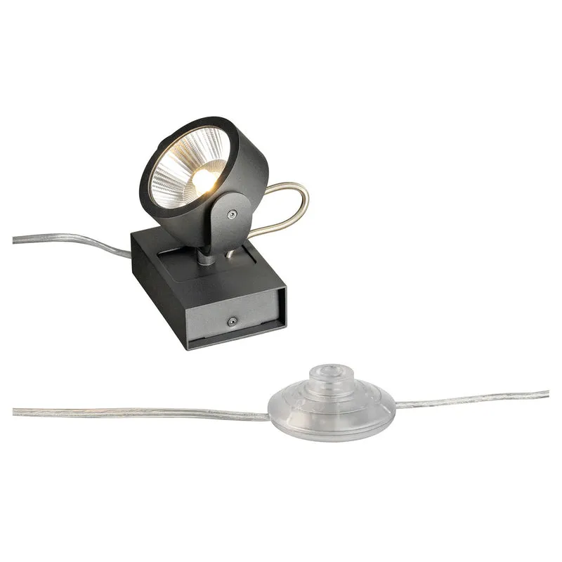 SLV KALU LED 1 FLOOR Bodenleuchte, schwarz, 3000K, 60°