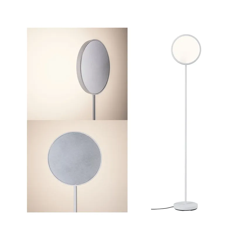 Paulmann Arik Stehleuchte LED 1x20Weiß Weiß/Alu gebürstet 230V Metall