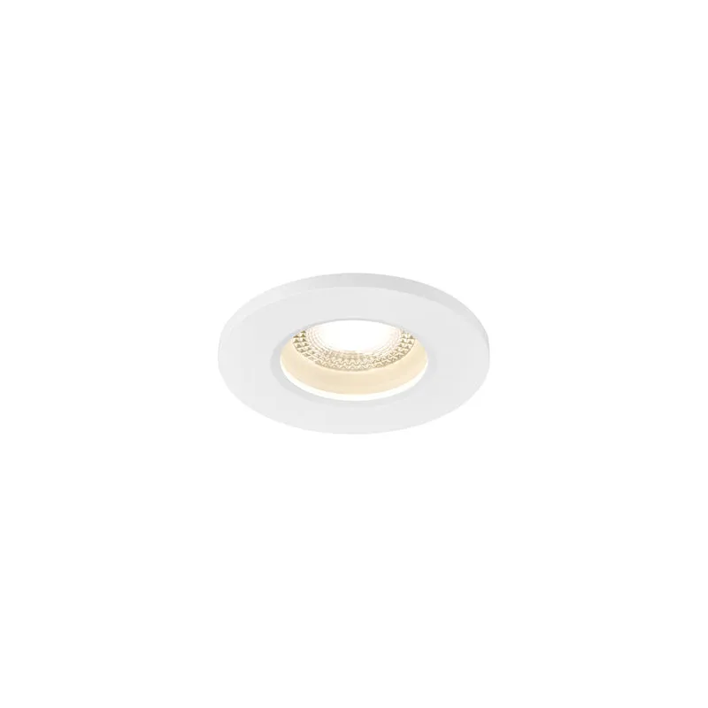 SLV KAMUELA LED Fire-rated Deckeneinbauleuchte, weiss, 3000K, 38°, IP65