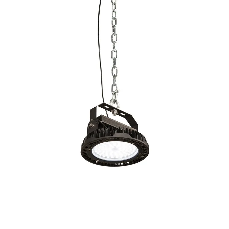 SLV PARA FLAC LED Pendelleuchte, schwarz, 200W 4000K, IP65