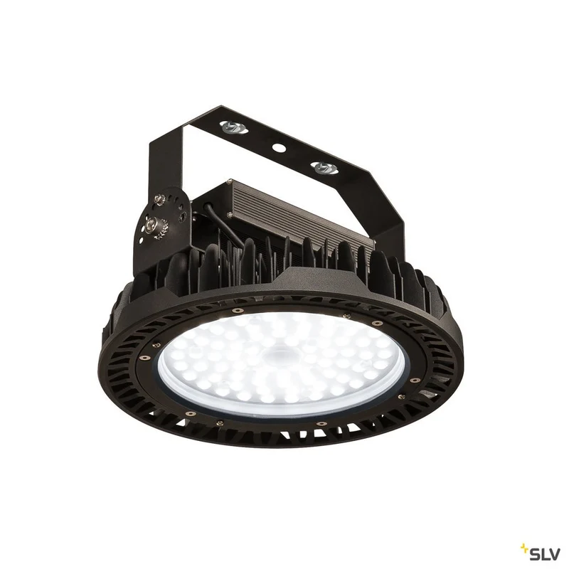 SLV PARA FLAC LED Pendelleuchte, schwarz, 150W 4000K, IP65