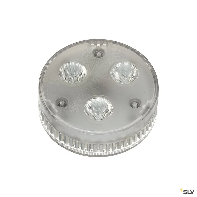 SLV GX53 LED Leuchtmittel, 3x1,4W, warmweisse LED, 35° Abstrahl- winkel