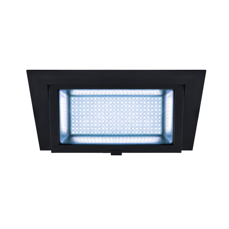 SLV ALAMEA LED Deckeneinbauleuchte, schwarz, 4000K, 45W