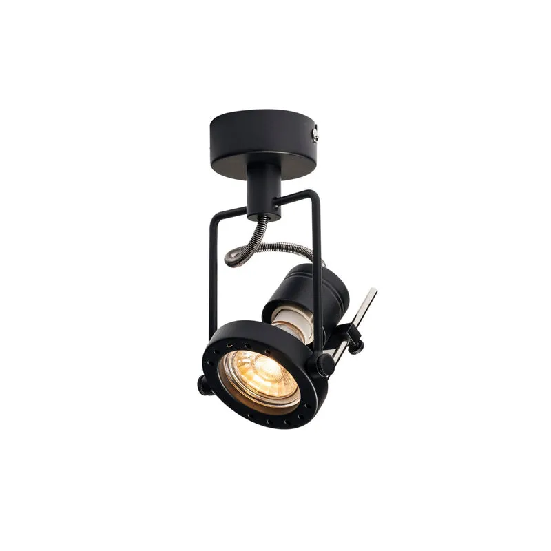 SLV N-TIC SPOT QPAR51 Wand- und Deckenleuchte, weiss, max. 50W