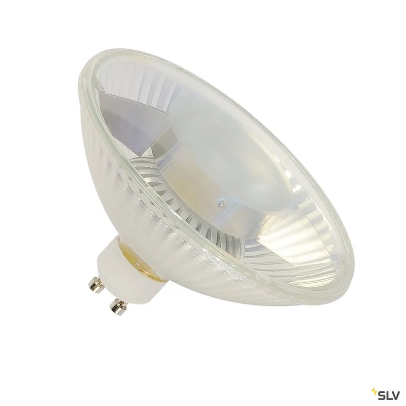 SLV LED QPAR111 GU10 Leuchtmittel, 30°, 2700K, 400lm, 3 Stufen dimmbar