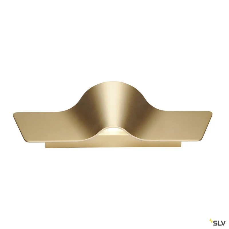 SLV WAVE 40 LED Wandleuchte, messing, 2000K-3000K Dim to Warm