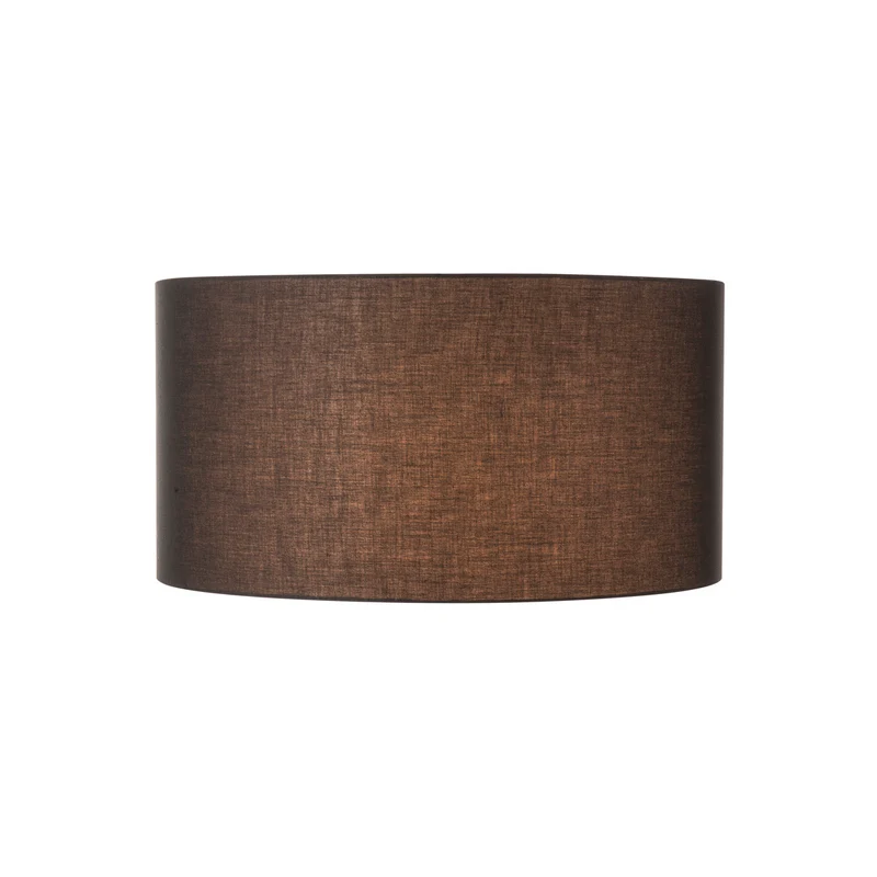 SLV FENDA Leuchtenschirm, schwarz, Ø70cm