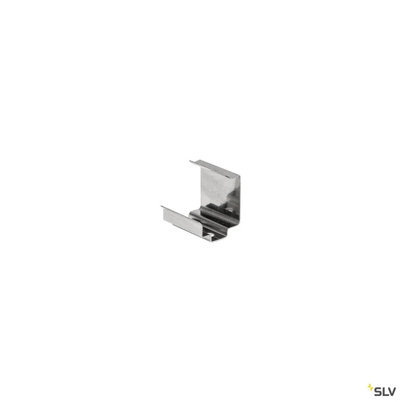 SLV GLENOS Halter für Linear-Eck- Profil 2720, Edelstahl, 2 Stück