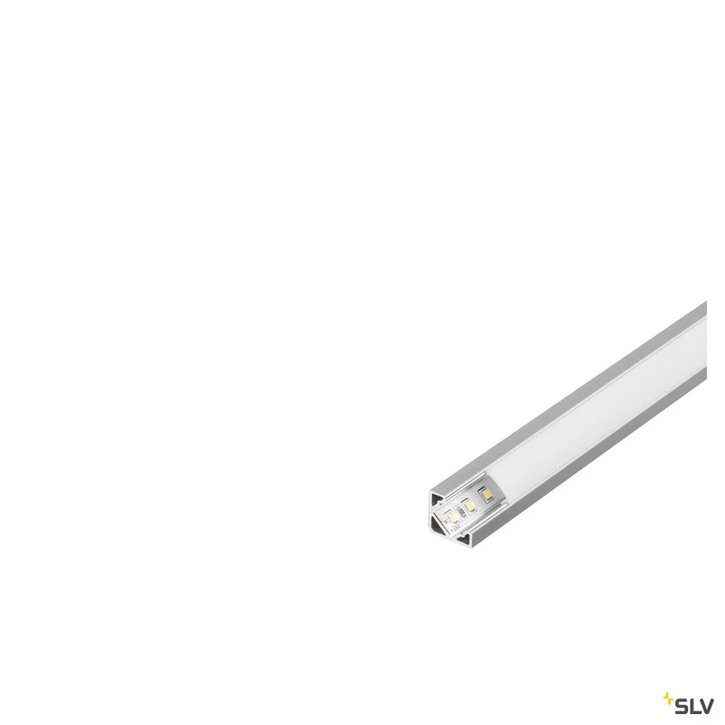 SLV GLENOS Eck-Profil 2720-200, alu eloxiert, 2m
