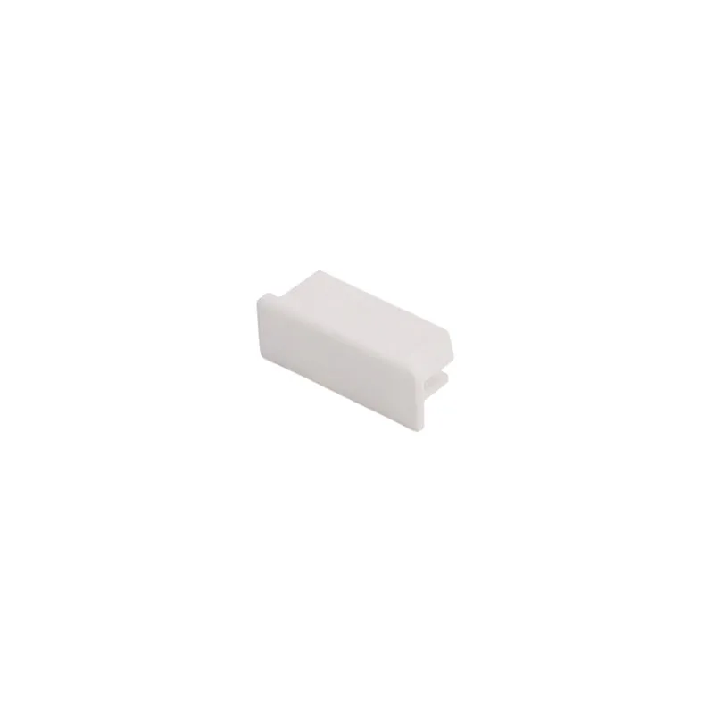SLV GLENOS Endkappe für Profi- Profil 2609 FLAT, mattweiss, 2 Stück
