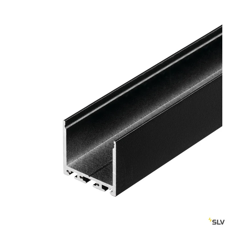 SLV GLENOS Profi-Profil 3030-200, mattschwarz, 2m