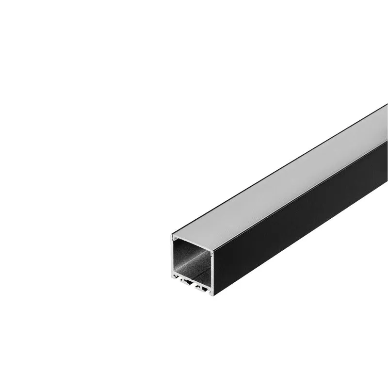 SLV GLENOS Profi-Profil 3030-100, mattschwarz, 1m
