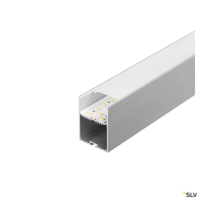 SLV GLENOS Profi-Profil 4970-200, mit Cover, alu eloxiert, 2m