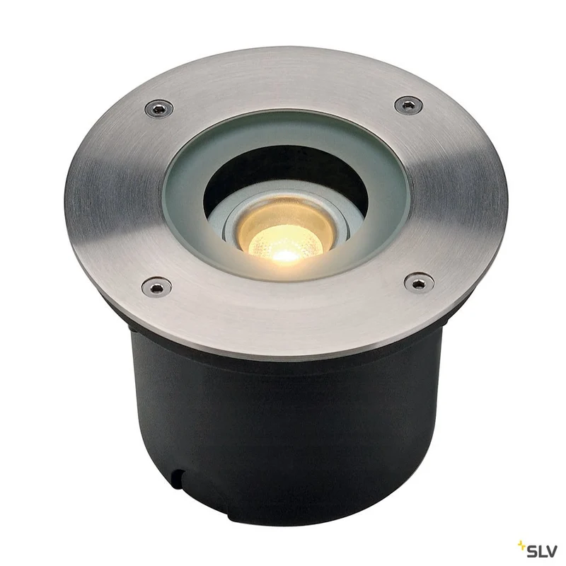 SLV WETSY LED 300 Einbauleuchte, rund, Edelstahl 316