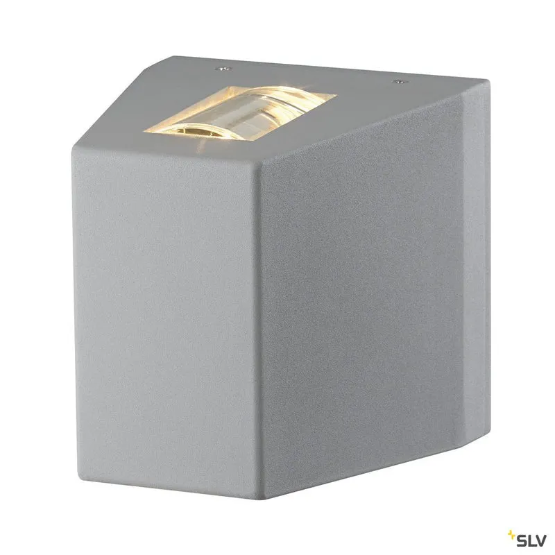 SLV OUT BEAM LED Wandleuchte, Beam up/down, silbergrau