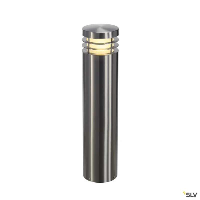 SLV VAP 70 Stehleuchte, rund, Edelstahl 304, E27, max. 23W, IP44