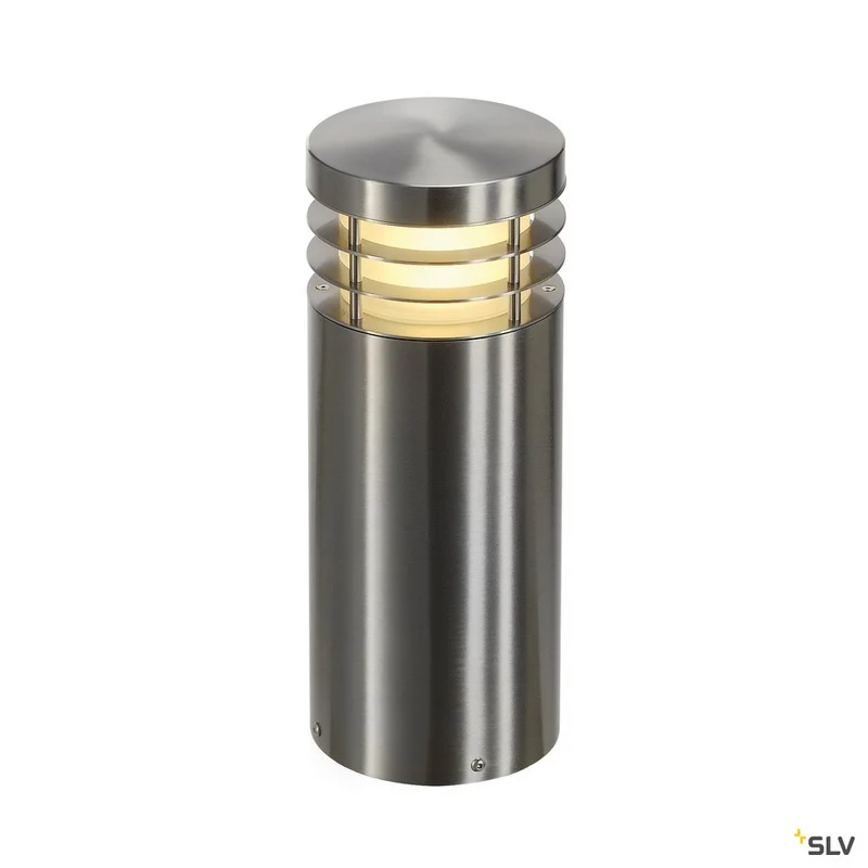 SLV VAP 40 Stehleuchte, rund, Edelstahl 304, E27, max. 23W, IP44