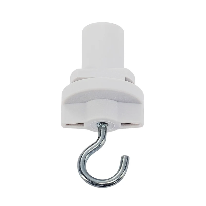 SLV 3P.-Adapter mit Haken für S-TRACK 3P.-Schiene, weiss
