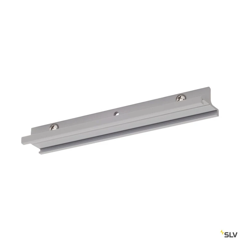 SLV Stossstellenverbinder für S-TRACK 3P.-Schiene, silber- grau