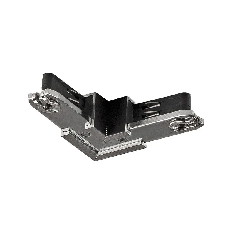 SLV L-VERBINDER, für D-TRACK Hochvolt-Stromschiene 2Phasen, schwarz
