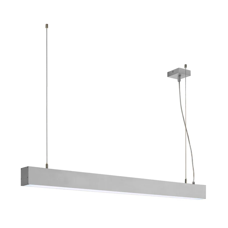 SLV GLENOS Pendelleuchte, alu eloxiert, 1m, 52W, 4000K