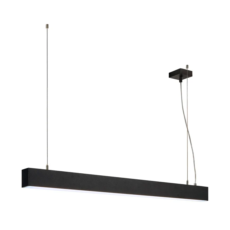 SLV GLENOS Pendelleuchte, mattschwarz, 1m, 52W, 4000K