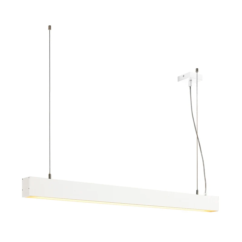 SLV GLENOS Pendelleuchte, mattweiss, 1m, 52W, 3000K
