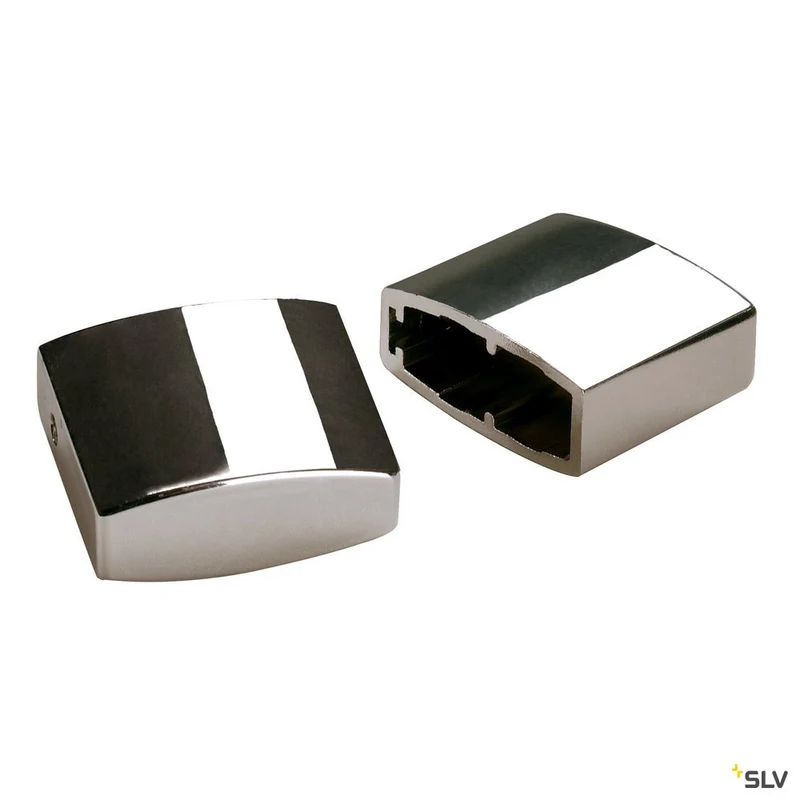 SLV Endkappe für EASYTEC II, 2 Stk., chrom