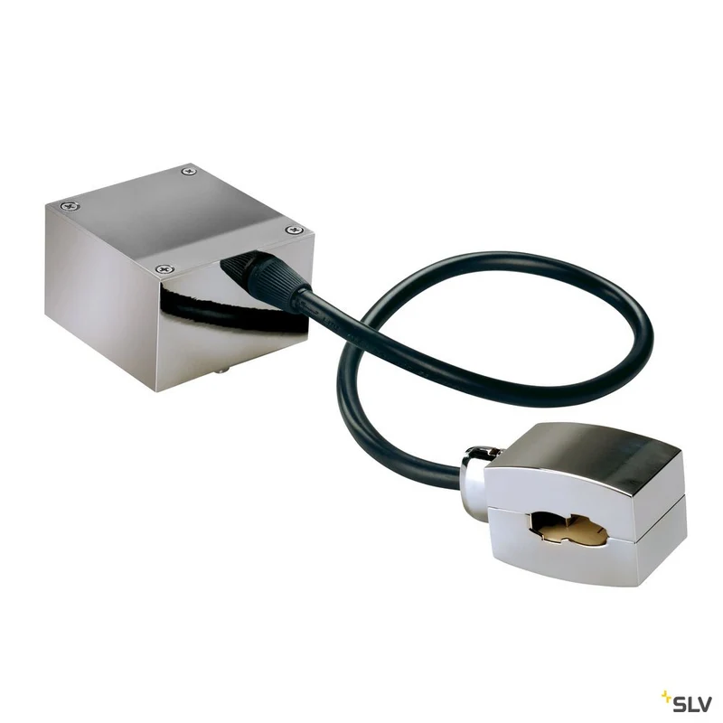 SLV Einspeiser für EASYTEC II, chrom, Kabellänge: 40cm