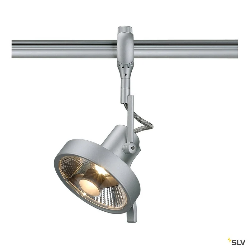 SLV YOKI ES111 Spot für EASYTEC II, silbergrau, GU10, max. 75W, inkl. Decoring