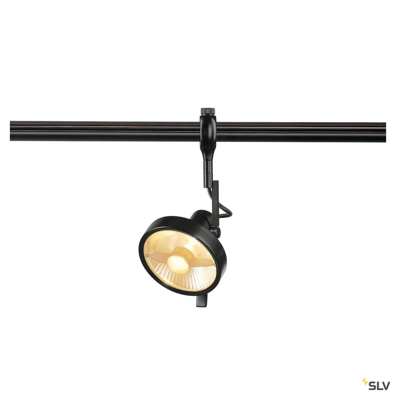 SLV YOKI ES111 Spot für EASYTEC II, schwarz, GU10, max. 75W, inkl. Decoring