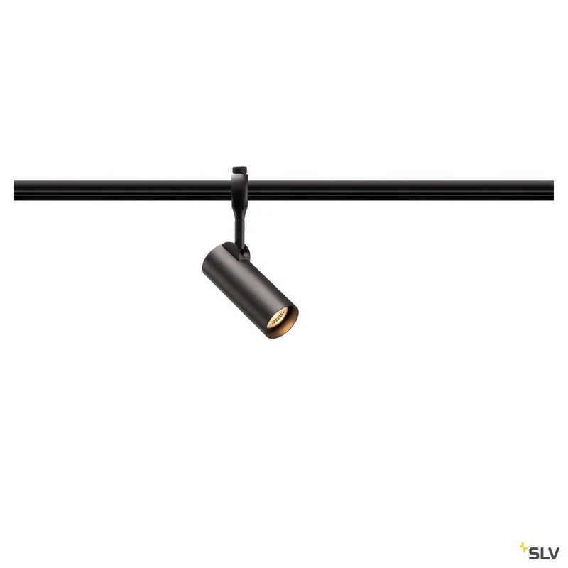 SLV HELIA 50 LED Strahler für EASYTEC II Hochvolt-Stromschiene, 3000K, schwarz, 35°, inkl. EASYTEC II Adapter