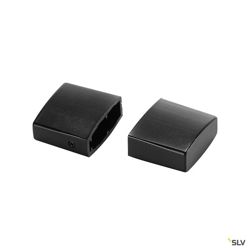 SLV Endkappe für EASYTEC II, 2 Stk., schwarz