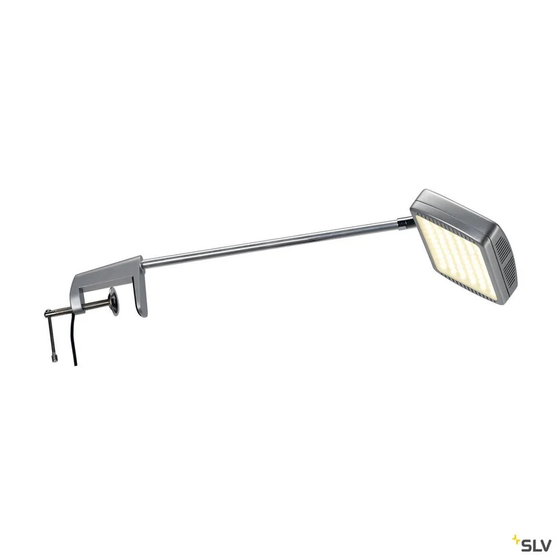 SLV LED DISPLAY, silbergrau, SMD LED 16W, 3000K, inkl. Netzteil und Stecker