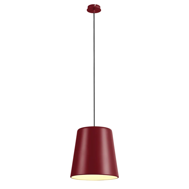 SLV NEW TINTO Pendelleuchte, weinrot, E27