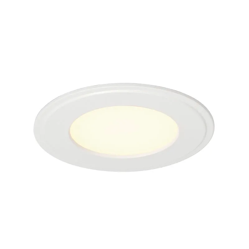 SLV SENSER Einbauleuchte, rund, weiss, 6W, 3000K