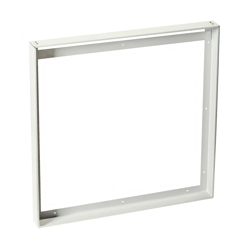 SLV Universal-Aufbaurahmen für quadratische LED-Panels in 620x620mm, mattweiss