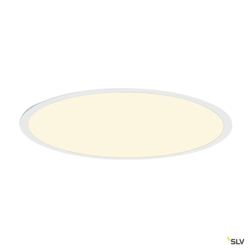 SLV LED PANEL ROUND, Einbauleuchte , weiss, 360LED, 40W, ohne Treiber, 4000K