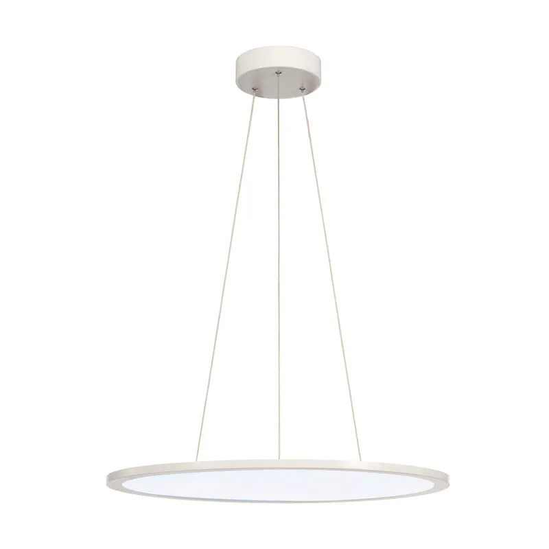 SLV LED PANEL ROUND, Pendelleuchte , weiss, 360LED, 40W, dimmbar 1-10V, 4000K