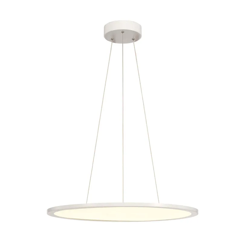 SLV LED PANEL ROUND, Pendelleuchte , weiss, 360LED, 40W, dimmbar 1-10V, 3000K