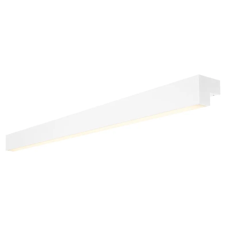 SLV L-LINE 120 LED, Wand- und Deckenleuchte, IP44, 3000K, 3000lm, weiss