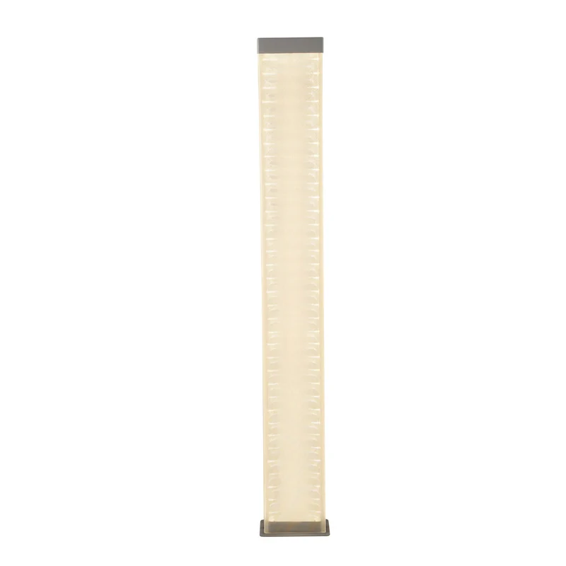 SLV I-LINE TOUCH Standleuchte, silbergrau, LED, 3000K, Acryl Seitenschirme