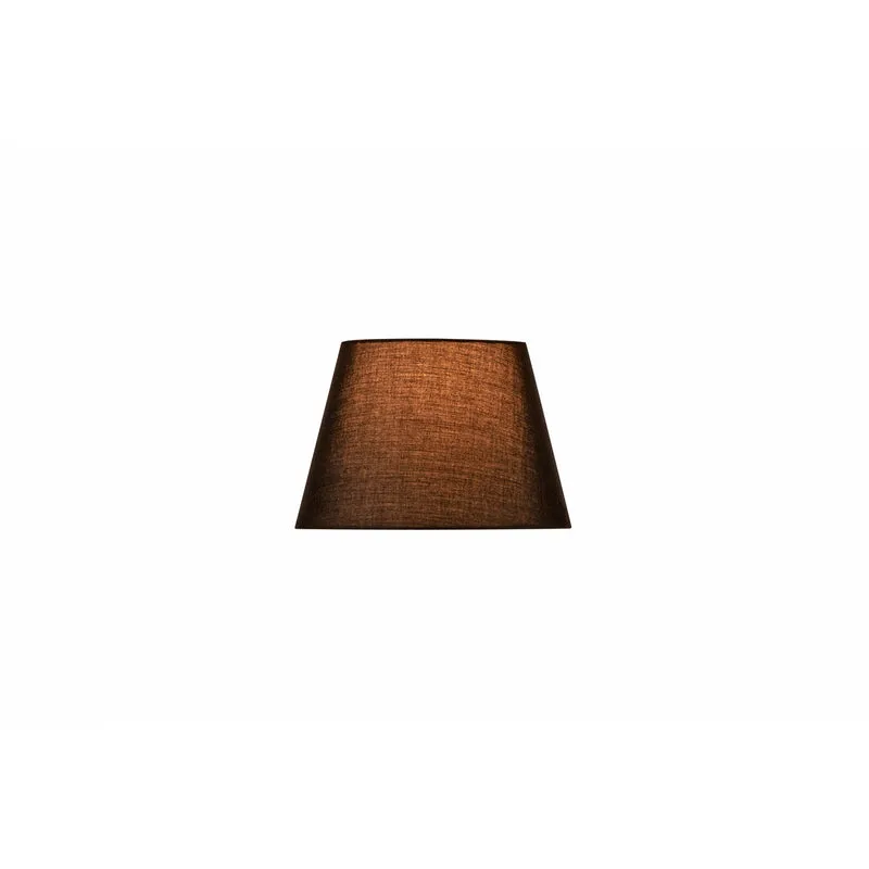 SLV FENDA, Leuchtenschirm, konisch, schwarz, Ø/H 30/20 cm