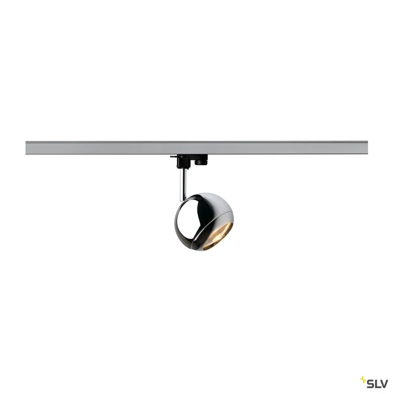 SLV LIGHT EYE SPOT, chrom, GU10, max. 75W, inkl. 3P.-Adapter