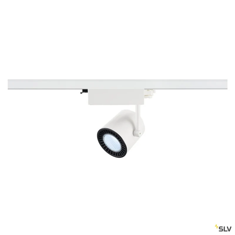 SLV SUPROS TRACK 3000 Spot, weiß, 4000lm 4000K SLM, 60° Reflektor, inkl. 3P.-Adapter
