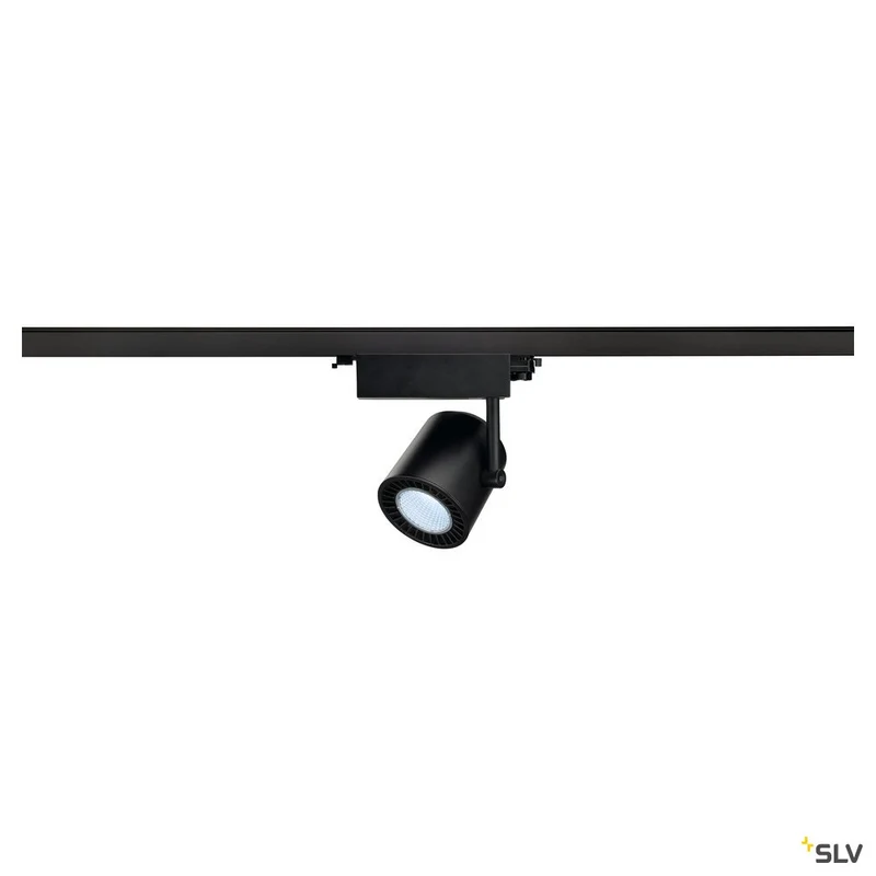 SLV SUPROS TRACK 3000 Spot, schwarz, 4000lm 4000K SLM, 60° Reflektor, inkl. 3P.-Adapter